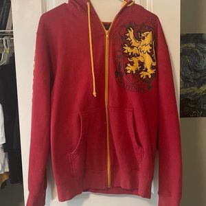 GRYFFINDOR ZIP UP HOODIE